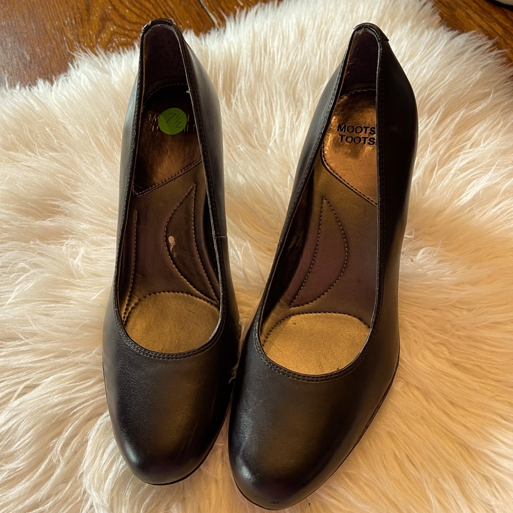 Women's Mootsies Tootsies Black Pumps Size 7 1/2